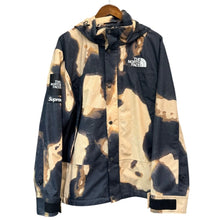 画像をギャラリービューアに読み込む, Supreme×THE NORTH FACE シュプリーム ザノースフェイス 21AW Bleached Denim Print Mountain Jacket マウンテンパーカー ジャケット NP52100I L ブラウン 15438