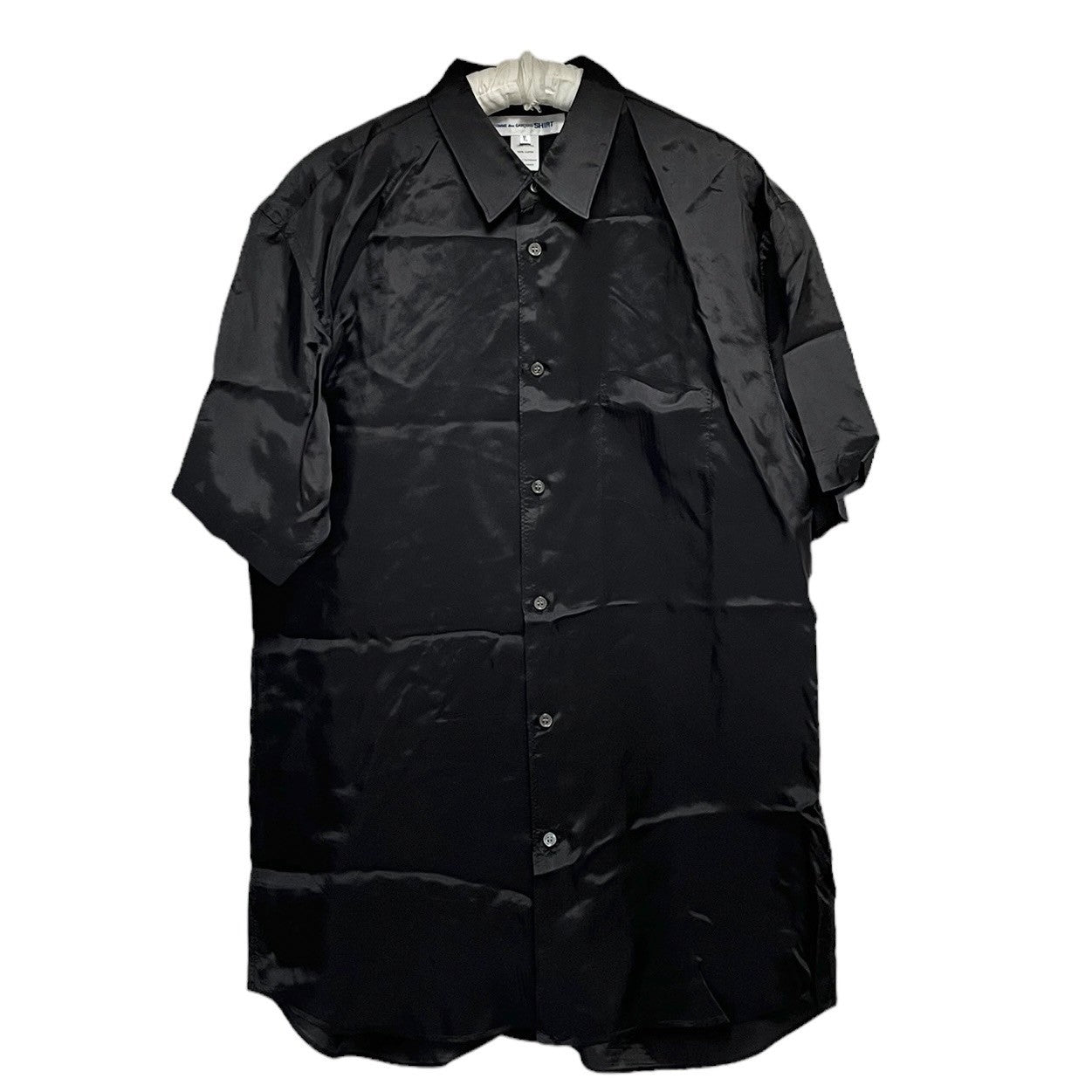 コムデギャルソン　ブラック キュロット Mサイズ キュプラ100% COMME des GARCONS SHIRT コムデギャルソンシャツ キュプラ