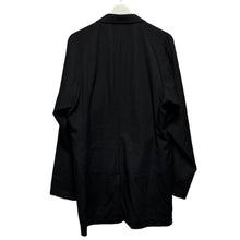 画像をギャラリービューアに読み込む, Yohji Yamamoto POUR HOMME ヨウジヤマモトプールオム 24SS GABARDINE I-LAPEL BUTTON 5PK JACKET ウールギャバジンジャケット HS-J42-100