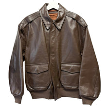 Lade das Bild in den Galerie-Viewer, AVIREX7522 アヴィレックス 22AW A-2 レザージャケット 7832950008 14199