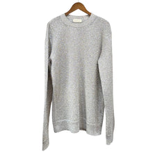 Load image into Gallery viewer, DRIES VAN NOTEN ドリスヴァンノッテン 25SS Oversized Metallic Sweater オーバーサイズメタリックニット M シルバー R14728