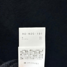 画像をギャラリービューアに読み込む, Yohji Yamamoto POUR HOMME ヨウジヤマモトプールオム 24AW ウールオーバーサイズハイネックニット HO-K05-191 3 ブラック 15281