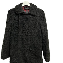 画像をギャラリービューアに読み込む, tricot COMME des GARCONS トリココムデギャルソン 04AW ダブルブレストフェイクファーコート TN-C011 13333