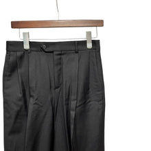 Load image into Gallery viewer, CELINE セリーヌ 2タックウールモヘヤスラックスパンツ スケートパンツ 2P498244M