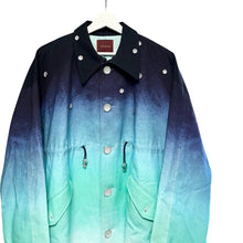 画像をギャラリービューアに読み込む, ha | za | ma ハザマ 2022PC 見えないものを見ようとして見上げた夜空のモッズコート 14164