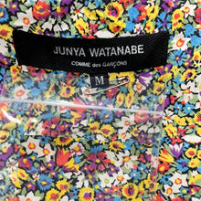 画像をギャラリービューアに読み込む, JUNYA WATANABE ジュンヤワタナベ 花柄ナイロンワンピース AD2000 M ミックス JA-04001 M 3499