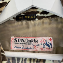 画像をギャラリービューアに読み込む, SUN/KAKKE サンカッケー TRUE leo loop collar shirt レオパードオープンカラーシャツ SK2403-SH502 タグ付き 14310
