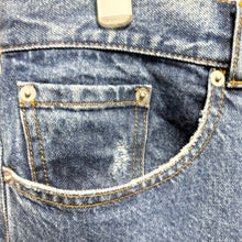 画像をギャラリービューアに読み込む, DRIES VAN NOTEN ドリスヴァンノッテン 17AW ダメージ加工ストレートデニムパンツ 13735
