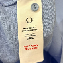 Lade das Bild in den Galerie-Viewer, FRED PERRY フレッドペリー イタリア製 REISSUES ニットポロシャツ K7304 444 420 367 L ブルー 15510