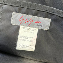 画像をギャラリービューアに読み込む, YOHJI YAMAMOTO NOIR ヨウジヤマモトプリュスノアール レザーショルダーバッグ