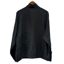 将图片加载到图库查看器,is-ness イズネス 26SS Linen Track Jacket 1008JK07 リネンウールトラックジャケット L ブラック 15376