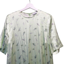 画像をギャラリービューアに読み込む, GANNI ガニー 20SS シルク混花柄ロングワンピース 14158