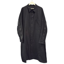 画像をギャラリービューアに読み込む, S'YTE by yohji yamamoto サイト ヨウジヤマモト 24SS COTTON HEMP TWILL BACK YOKE ZIP COAT コットンヘンプバックジップシャツコート UY-C03-004 14239
