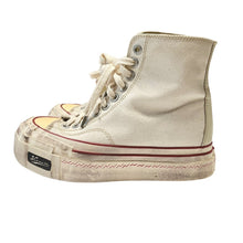 画像をギャラリービューアに読み込む, WMV VISVIM ダブリューエムブイ ビズビム SKAGWAY HI G.PATTEN W ユーズド加工ハイカットスニーカー