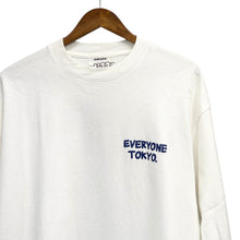 画像をギャラリービューアに読み込む, everyone エブリワン j.30000 logo longsleeve t-shirt EVERYONE TOKYO プリントカットソー EV23-CS10 L ホワイト 15071