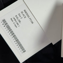 이미지를 갤러리 뷰어에 로드 , Mame Kurogouchi マメクロゴウチ 25SS Acetate Polyester High Waisted Center Creased Suit Trousers ハイウエストスラックスパンツ MM25SS-PT108 2 ブラック 14974