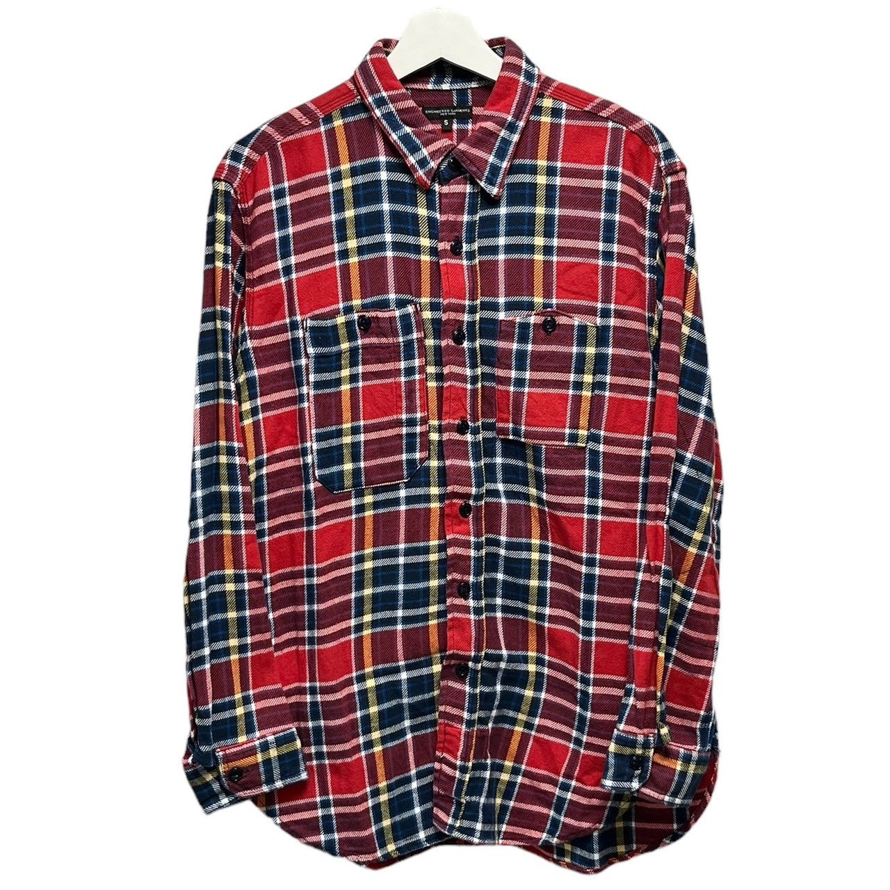 ENGINEERED GARMENTS エンジニアドガーメンツ 19AW work shirt twill plaid ネルシャツ チェック –  BETTER CALL BROSKI