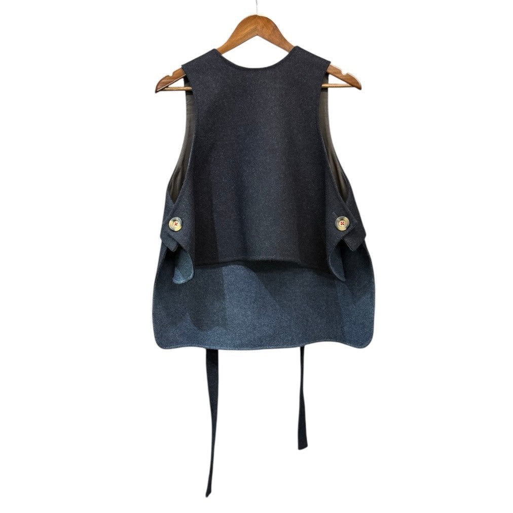 ENFOLD エンフォルド 23AW WIDE BOX VEST ワイドボックス