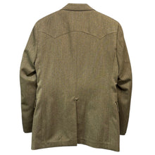 画像をギャラリービューアに読み込む, RRL ダブルアールエル イタリア製 ウエスタンディティールウールセットアップスーツ ジャケット スラックス ブラウン 15104