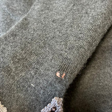 Load image into Gallery viewer, JUNYA WATANABE ジュンヤワタナベ 00AW フリンジ装飾ウールニットセーター AD2000 ARCHIVE グレー 3528