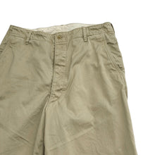 Load image into Gallery viewer, AVIREX7522 アヴィレックス7522 CHINO TROUSERS ワイドシルエットチノパン サイズ34 7832910007 14508
