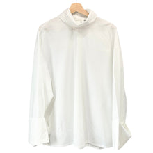 Lade das Bild in den Galerie-Viewer, ENFOLD エンフォルド 22SS ハイネックプルオーバーシャツ 300FS833-0180 38 ホワイト 14806