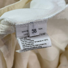 Load image into Gallery viewer, ADAM ET ROPE アダムエロペ コットンスカート 38 ホワイト 14397