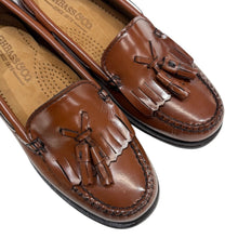 Load image into Gallery viewer, G.H.BASS ジーエイチバス WASHINGTON ワシントン タッセルローファー ブラウン 6 1/2 14516