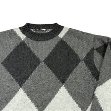 画像をギャラリービューアに読み込む, HEUGN ユーゲン 24AW CONRAD ARGYLE ウールアーガイルクルーネックニット KNITWEAR019 15088