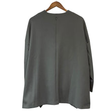 画像をギャラリービューアに読み込む, ENFOLD エンフォルド 20AW ダブルクロス1ポケットプルオーバー シャツ ブラウス 300DA230-2100 14569