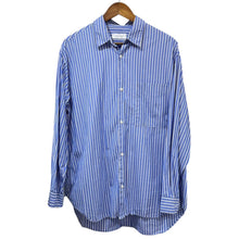 Load image into Gallery viewer, ADAM ET ROPE アダムエロペ オーバーサイズストライプシャツ 14352