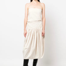 Load image into Gallery viewer, LEMAIRE ルメール 22AW BUSTIER SKIRT サイドジップワンピーススカート SK288 LF839