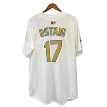 画像をギャラリービューアに読み込む, NIKE ナイキ 大谷翔平 ロサンゼルス・ドジャース ホーム 2025 ゴールドコレクションリミテッドジャージー ベースボールシャツ L ホワイト 14872