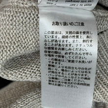 Lade das Bild in den Galerie-Viewer, BATONER×ADAM ET ROPE バトナー アダムエロペ 24SS WASHED HIGH COUNT LINEN POLO SKIPPER リネンポロスキッパーニットカットソー BN-24SM-067 14510