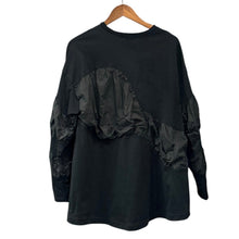 Load image into Gallery viewer, ENFOLD エンフォルド 25AW PUFF-VOLUME LONG-SLEEVE-T-SHIRT ボリュームカットソー 300IA480-1941 38 ブラック 15246