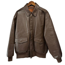 Load image into Gallery viewer, AVIREX7522 アヴィレックスナナゴーニーニー A-2 レザージャケット 7832950008 14733