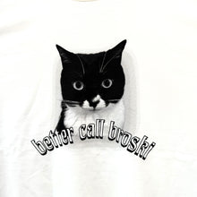이미지를 갤러리 뷰어에 로드 , BETTER CALL BROSKI animal charity T-shirts WHITE