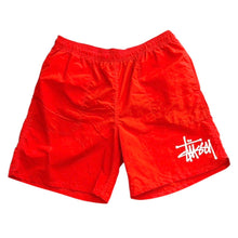 画像をギャラリービューアに読み込む, STUSSY ステューシー Water Short Big Basic クラシックナイロンウォーターショートパンツ 113156N サイズL オレンジ 14737