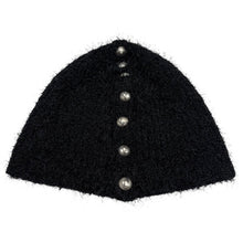 画像をギャラリービューアに読み込む, THUG CLUB サグクラブ Nue Mohair beanie スタッズデザインシャギーニットキャップ ビーニー 14302