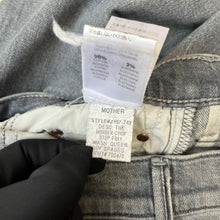 画像をギャラリービューアに読み込む, MOTHER マザー INSIDER CROP STEP FRAY クロップドレイヤーカットデニムパンツ 1157-743