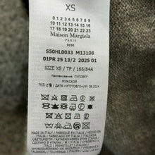 画像をギャラリービューアに読み込む, Maison Margiela メゾンマルジェラ 25SS シェットランドウールコットンピリングニットセーター S50HL0033 XS グリーン 15106