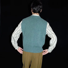 画像をギャラリービューアに読み込む, Cristaseya クリスタセヤ Shetland gilet ウールベスト ジレ 24SH-SH-MI 14222