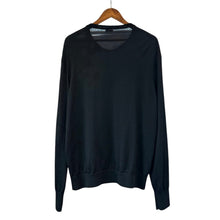 画像をギャラリービューアに読み込む, PURLAM プラム 26SS WOOL High-gauge TENJIKU Crewneck L/S Cardigan カーディガン PU126-MCD03 4 ブラック 15406