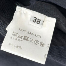 画像をギャラリービューアに読み込む, WANDA NYLON ワンダナイロン 17AW Apron Dress エプロンドレスワンピース 38 ブラック 15348