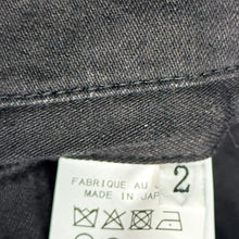 画像をギャラリービューアに読み込む, Y's for men ワイズフォーメン 24AW BLEACHING DENIM BLOUSON WITH 5-POCKETS ブリーチデニムジャケット MO-Y05-018 2 ブラック 15272