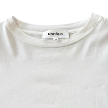 画像をギャラリービューアに読み込む, ENFOLD エンフォルド 21SS CUT AND SEWN ルーズTシャツ 300ES280-3170 38 ホワイト 14553