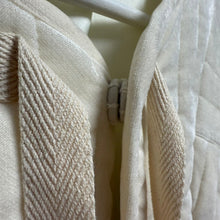 Load image into Gallery viewer, little suzie リトルスージー 22AW Velvet Quilt Gambeson Long Coat ベロアキルティング中綿ロングコート LS24333J 13964