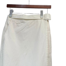 Load image into Gallery viewer, ADAM ET ROPE アダムエロペ コットンスカート 38 ホワイト 14397