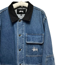 画像をギャラリービューアに読み込む, STUSSY ステューシー 20SS デニムカバーオールジャケット