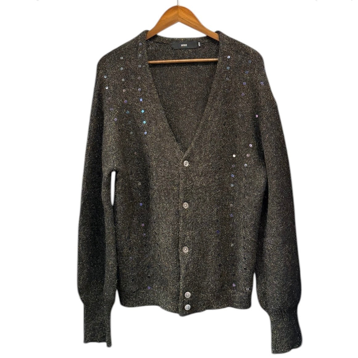 Vaporize ヴェイパライズ 22AW Spancole Cardigan スパンコール 